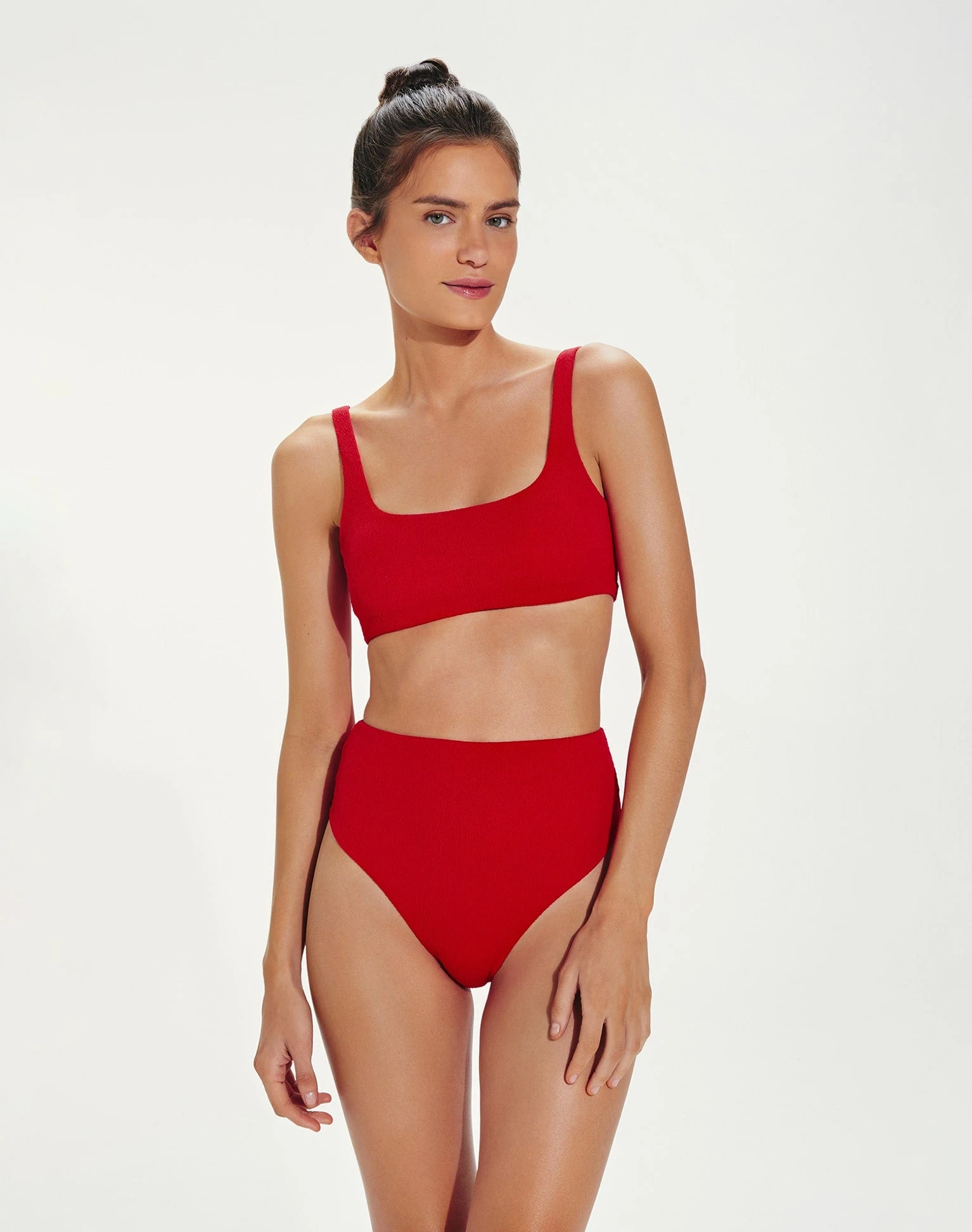 S23 2/1 Firenze Bela Hot Pant Bottom - Red Pepper - Image 5