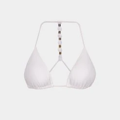 S23 D1 Dora Tri T Back Top - White