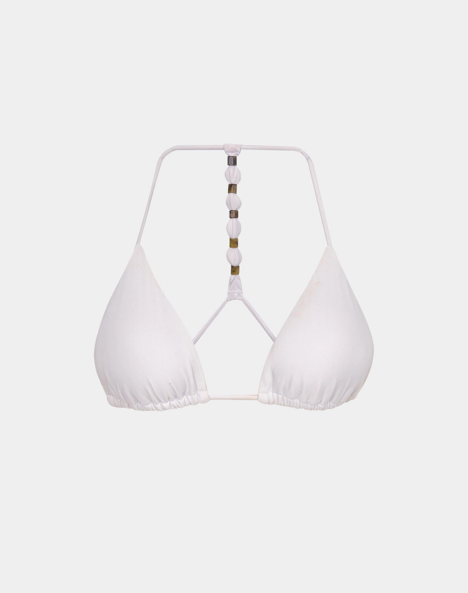 S23 D1 Dora Tri T Back Top - White