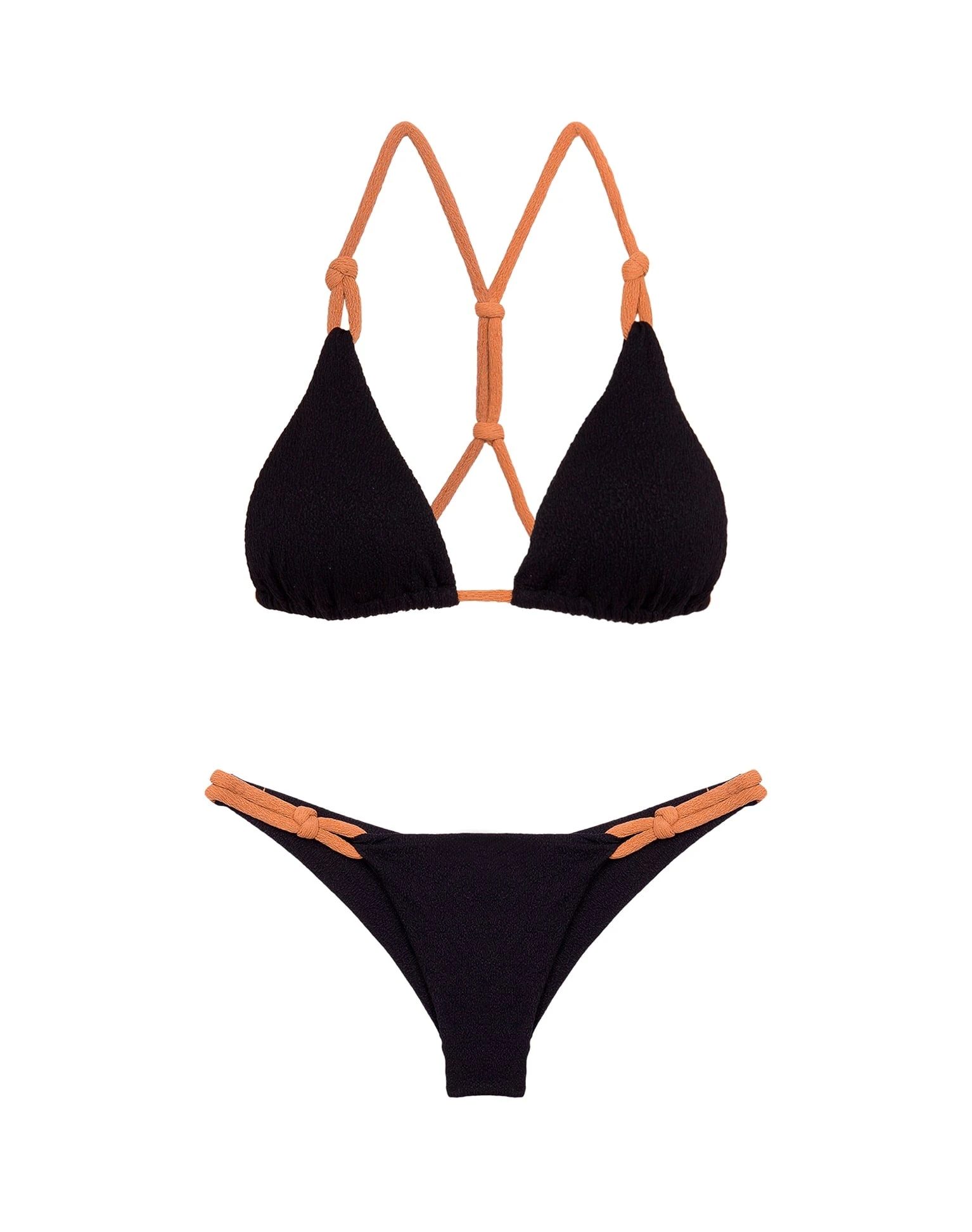 SU23 D3 Firenze Edie T Back Tri Top - Black - Image 7