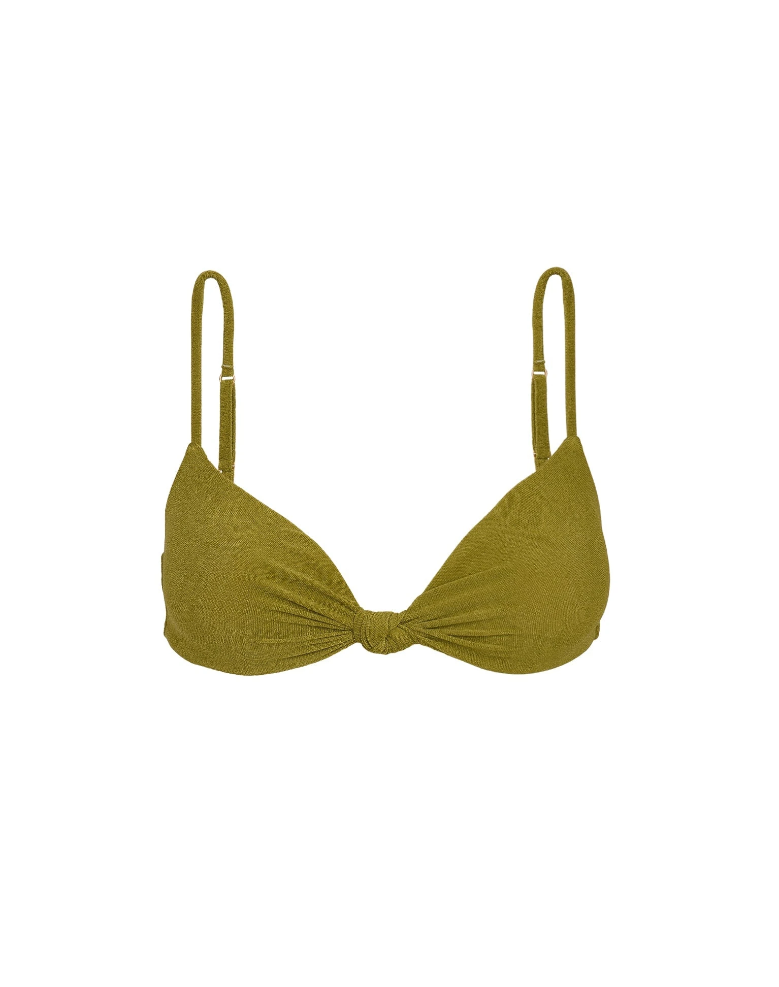 SU23 D3 Erin Knot Top - Avocado