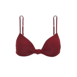 SU23 D1 Erin Knot Top - Cranberry