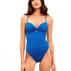 R23 D2 Firenze Erin Knot One Piece - Pacific