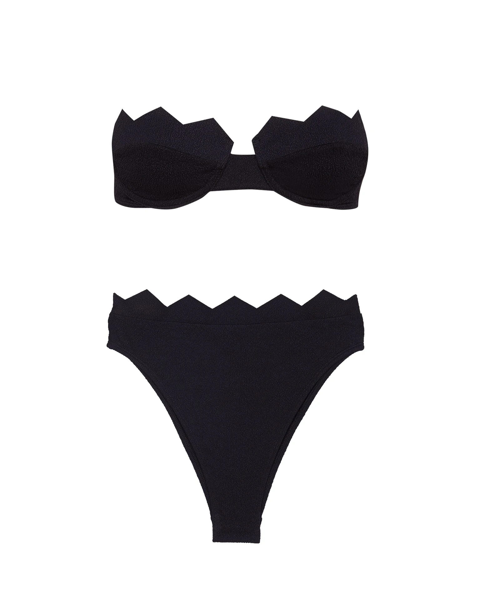 S23 D1 Firenze Imani Bandeau Top - Black - Image 7