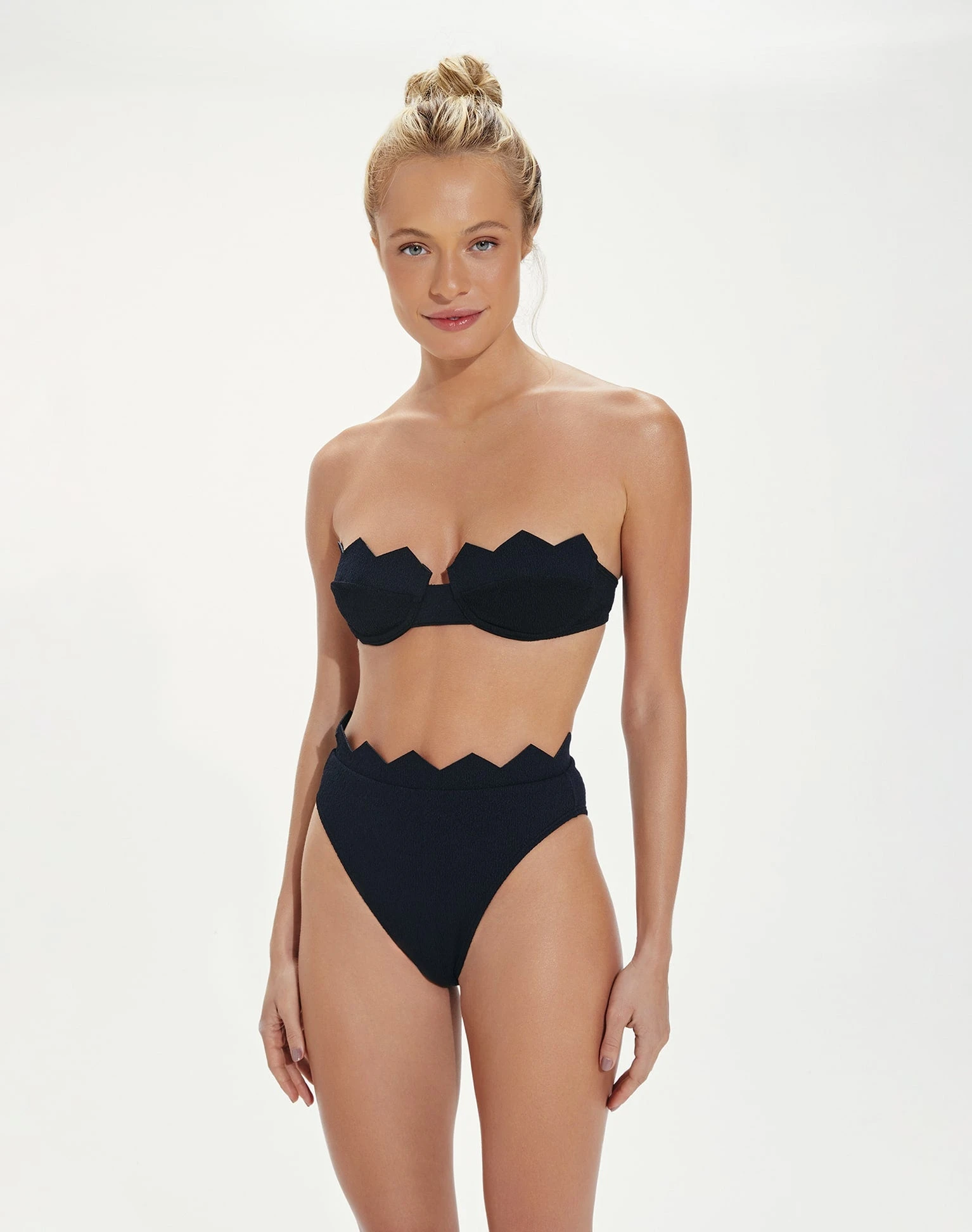 S23 D1 Firenze Imani Bandeau Top - Black - Image 8
