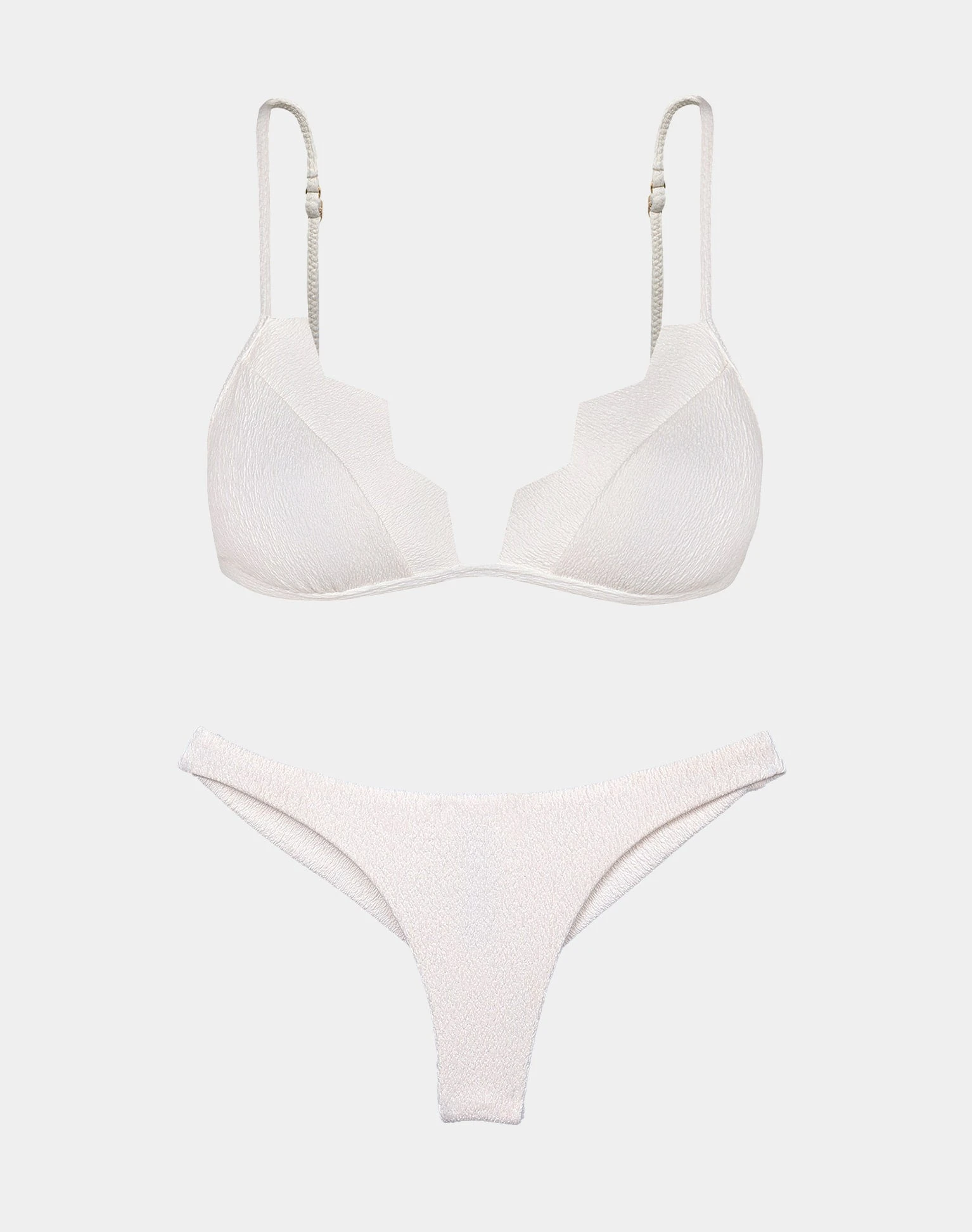 S23 D2 Firenze Imani Tri Parallel Top - White - Image 5