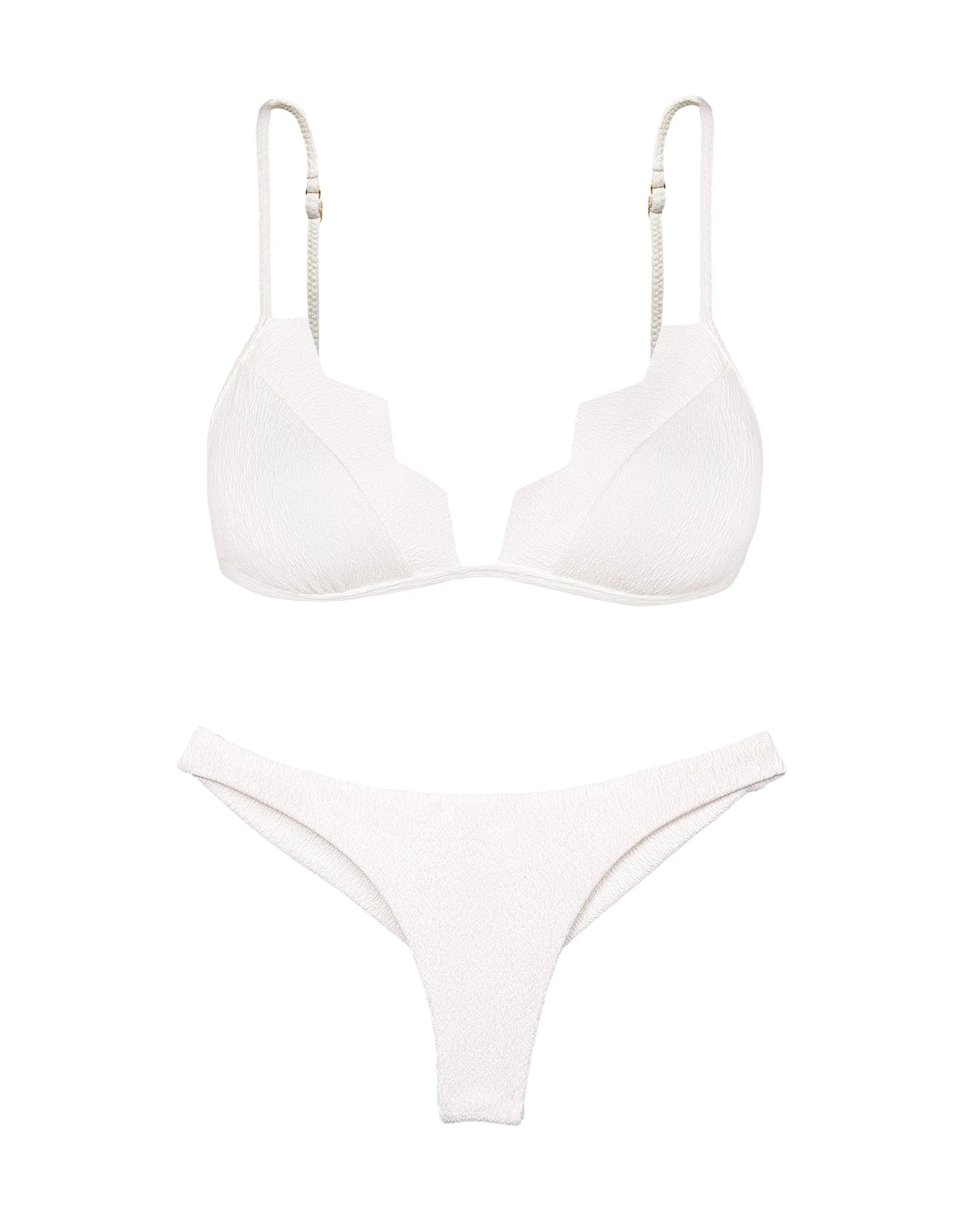 S23 D2 Firenze Imani Tri Parallel Top - White - Image 6