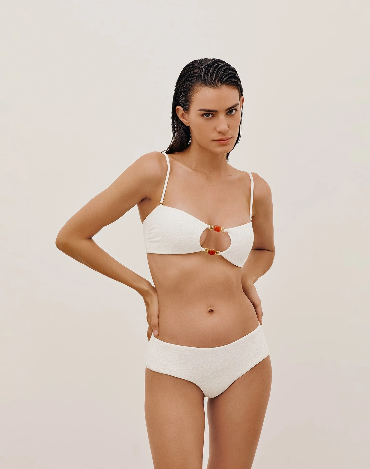 SU23 D1 Firenze Martha Bottom - White - Image 5