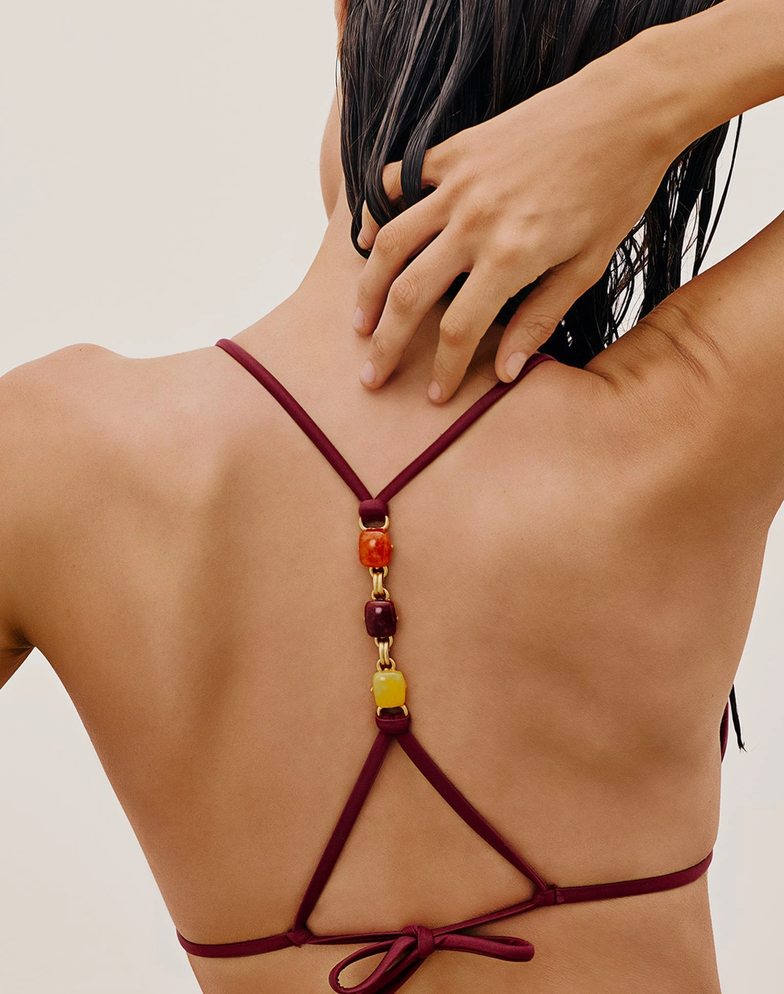 SU23 D1 Martha T Back Top - Cranberry - Image 9