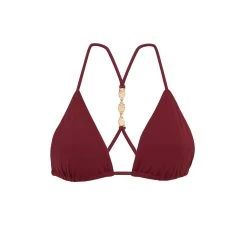 SU23 D1 Martha T Back Top - Cranberry