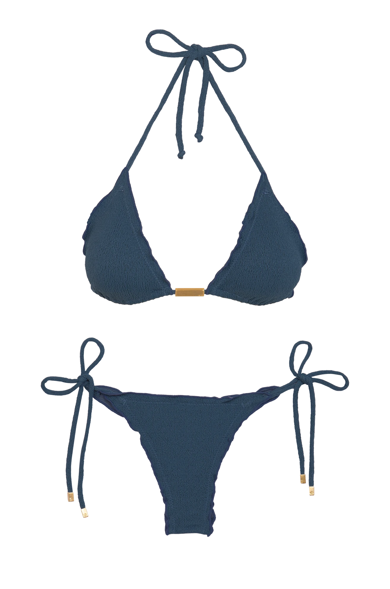 SU22 D2 Firenze Ripple Tie Side Bottom - Blue Grey - Image 6