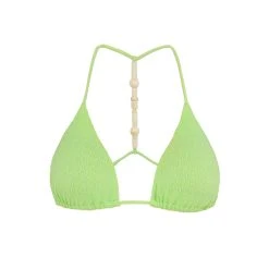 S23 D3 Firenze Zene Tri T Back Top - Lime
