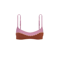 R23 D1 Laila Block Top - Pistachio Camel