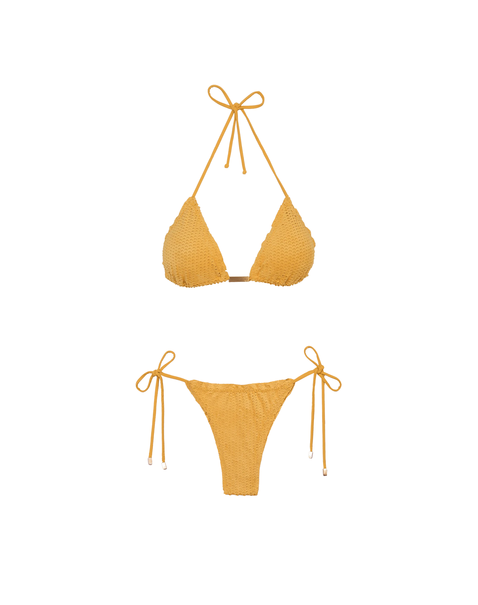 HS23 D1 - Sale Scales Ripple Top - Mustard - Image 7