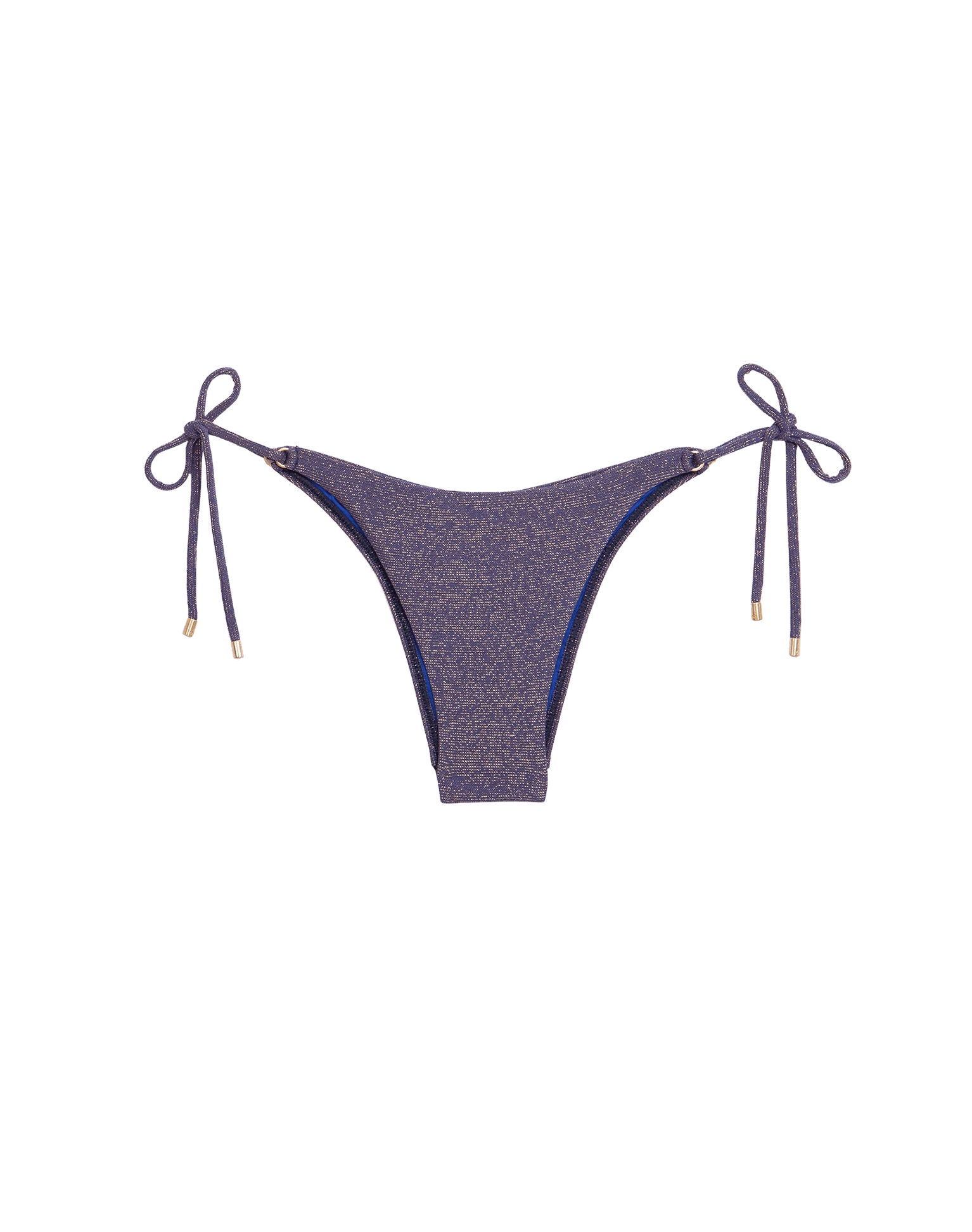 S22 D3 - Sale Lurex Tie Side Bottom - Royal