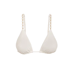 S22 D2 Firenze Beads Tri Parallel Top - White